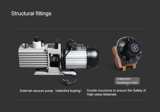 LIYI 1 Torr Heat Vacuum Drying Chamber, SMC เตาอบแห้งสุญญากาศอุตสาหกรรม 2
