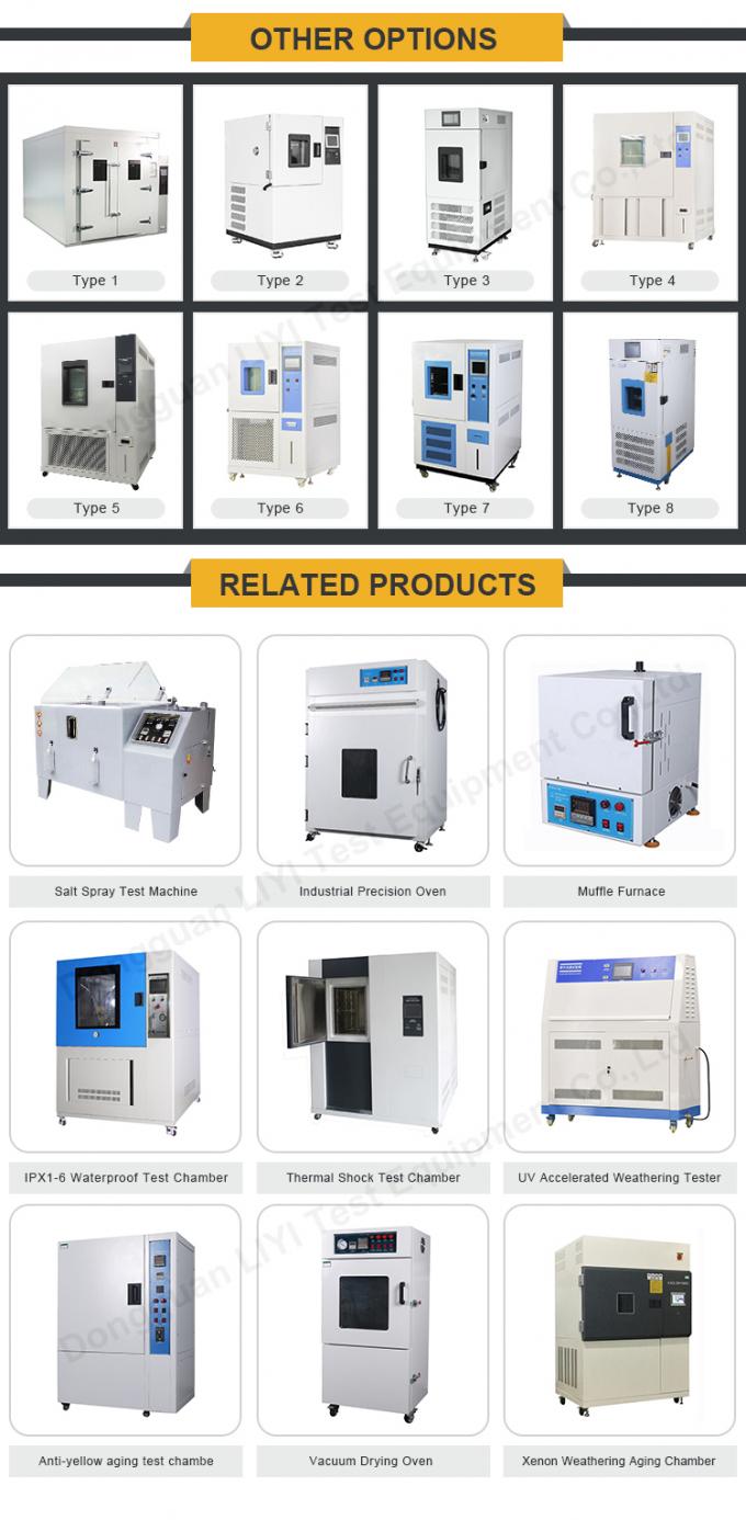 LIYI JIS C60068 150L Benchtop Temperature Chamber, LIYI Temperature Humidity Chamber 2